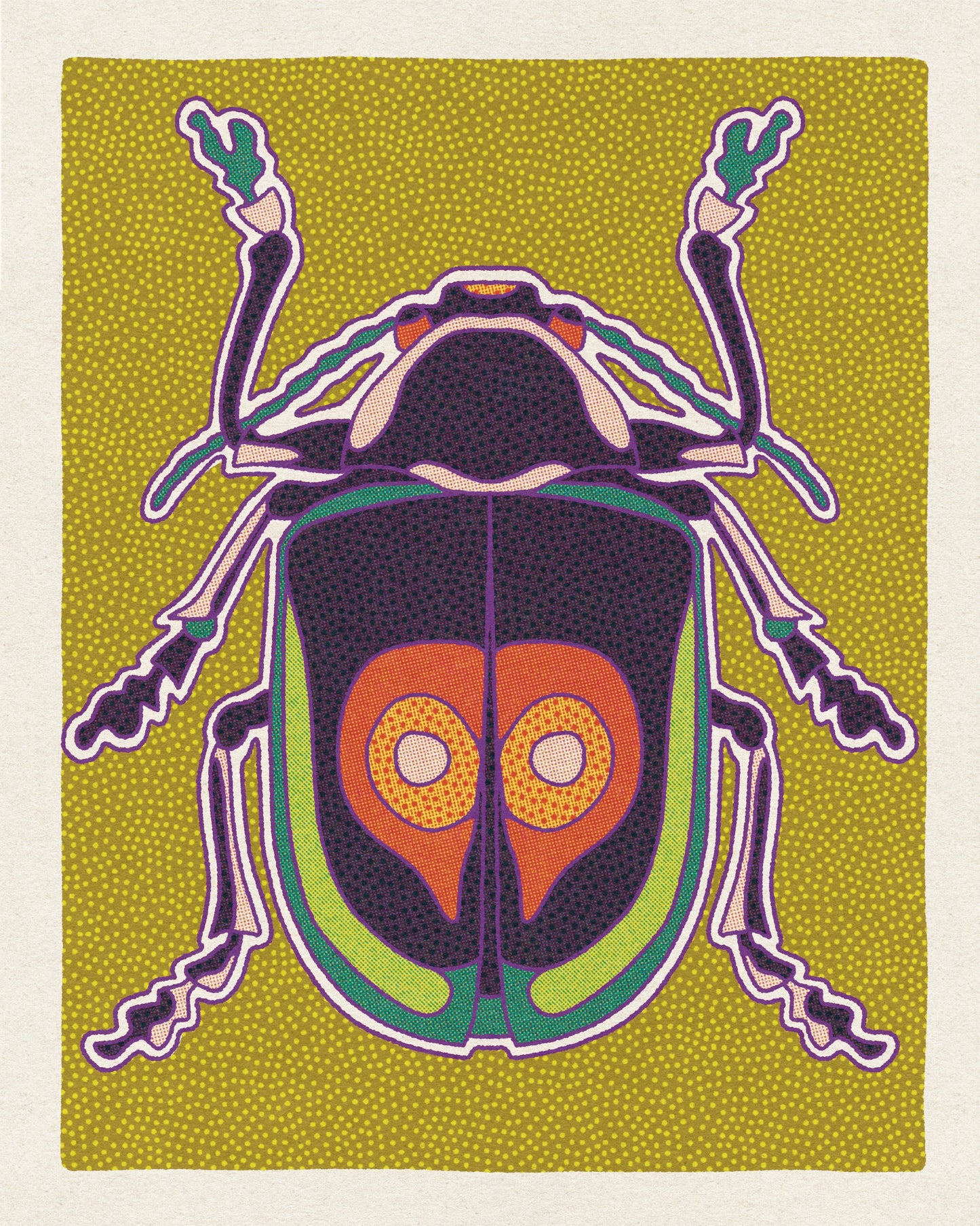 Beetle #3 - 8"x10" Print