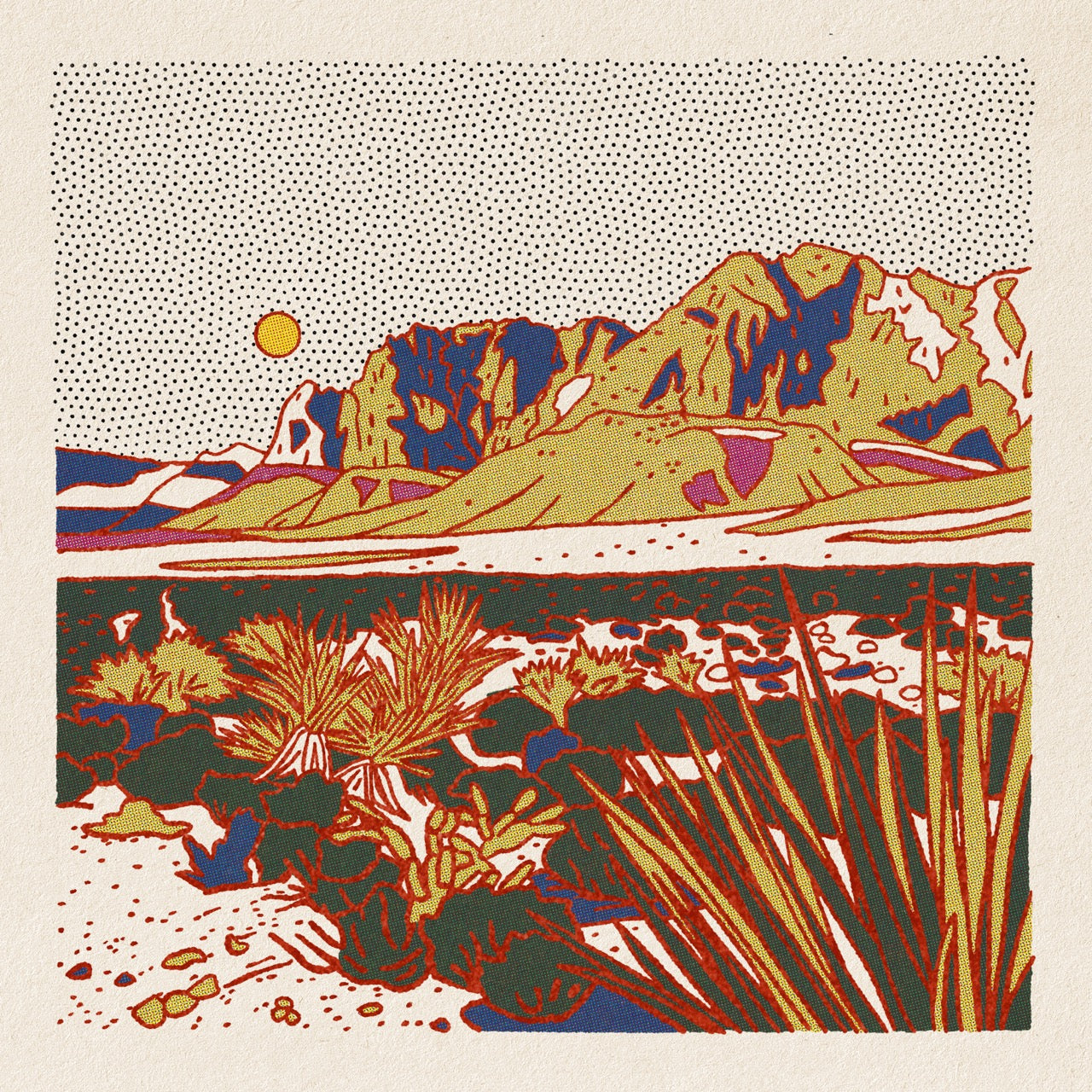 Desert Mountain #6 Print