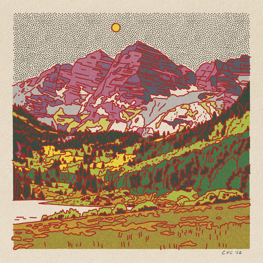 Desert Mountain #24 Print