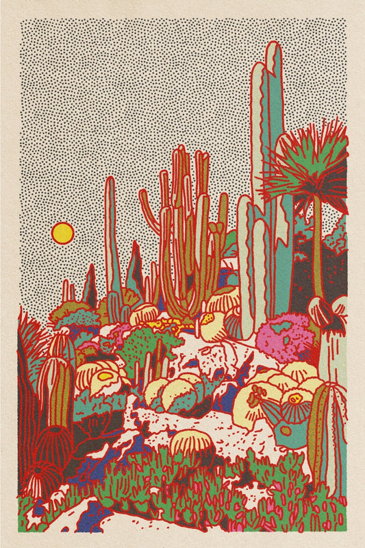 Cactus Planet #1 24"x36" Print