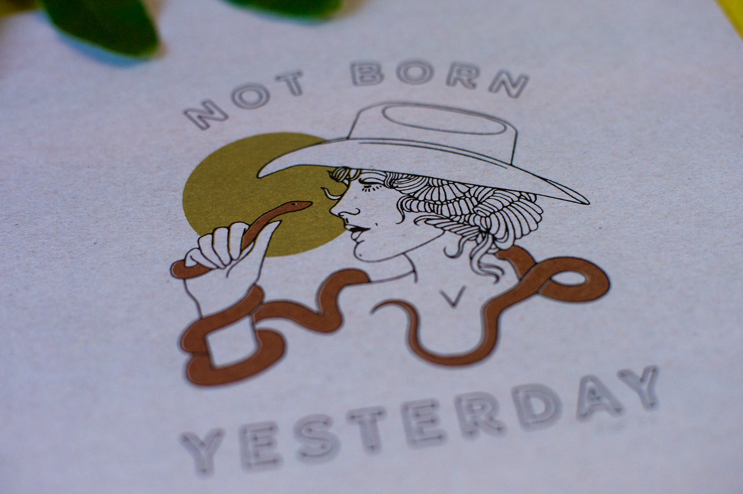 Not Born Yesterday Print
