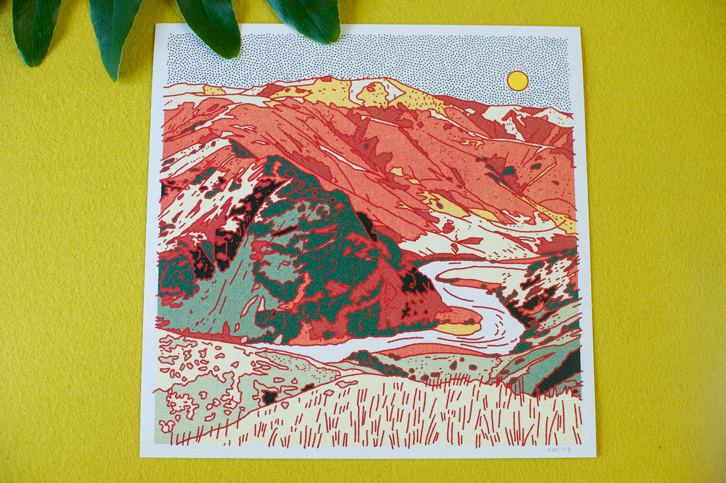 Desert Mountain #19 Print