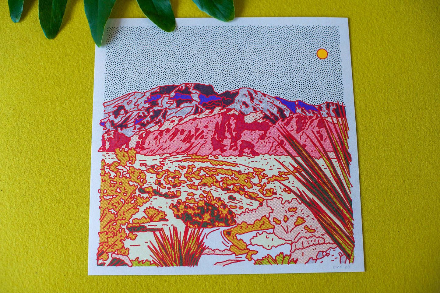 Desert Mountain #21 Print
