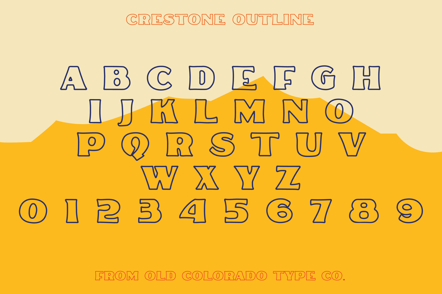 Crestone Typeface