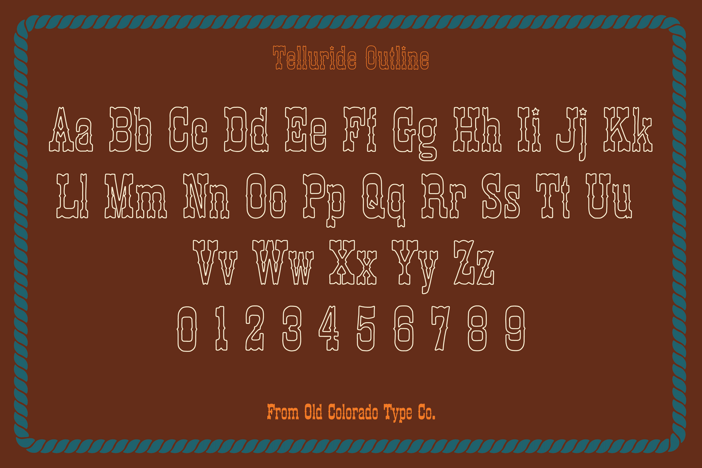 Telluride Typeface