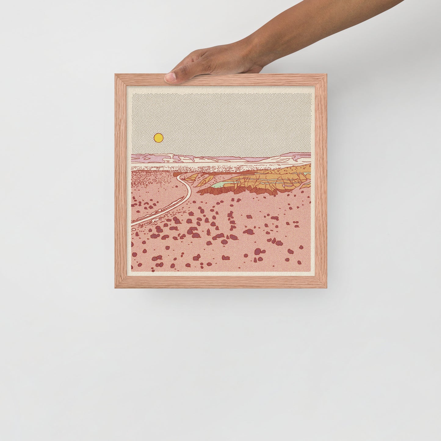 Desert Mountain #4 Framed Print
