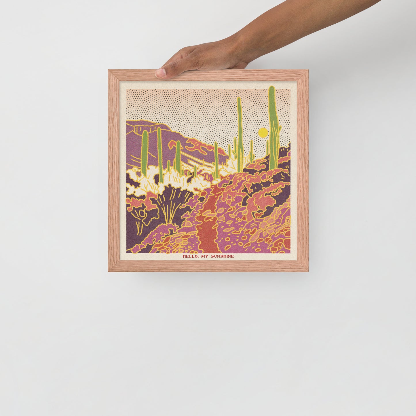 Desert Mountain #14 Framed Print