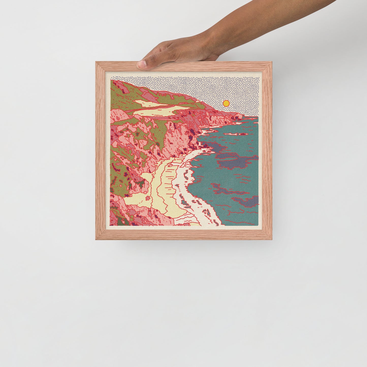 Desert Mountain #17 Framed Print