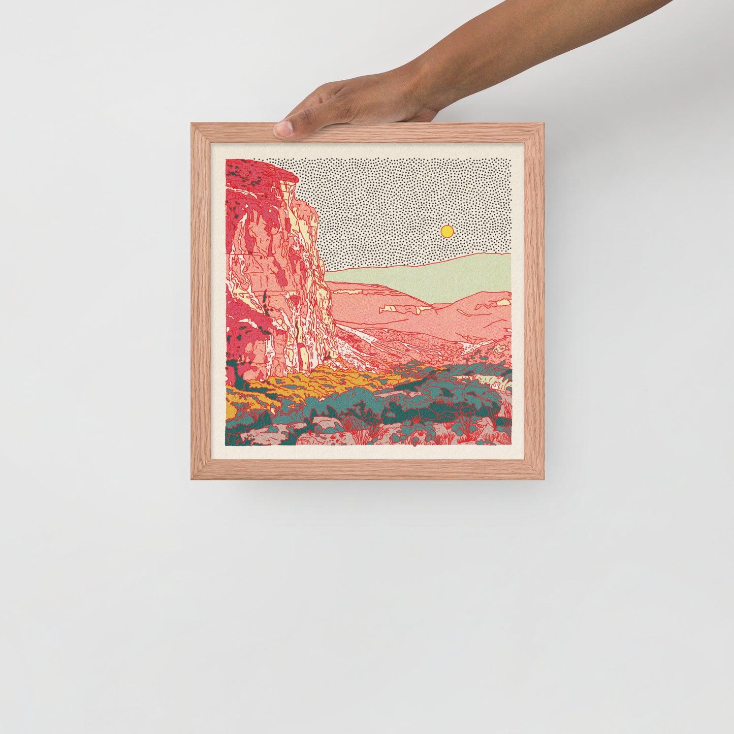 Desert Mountain #26 Framed Print