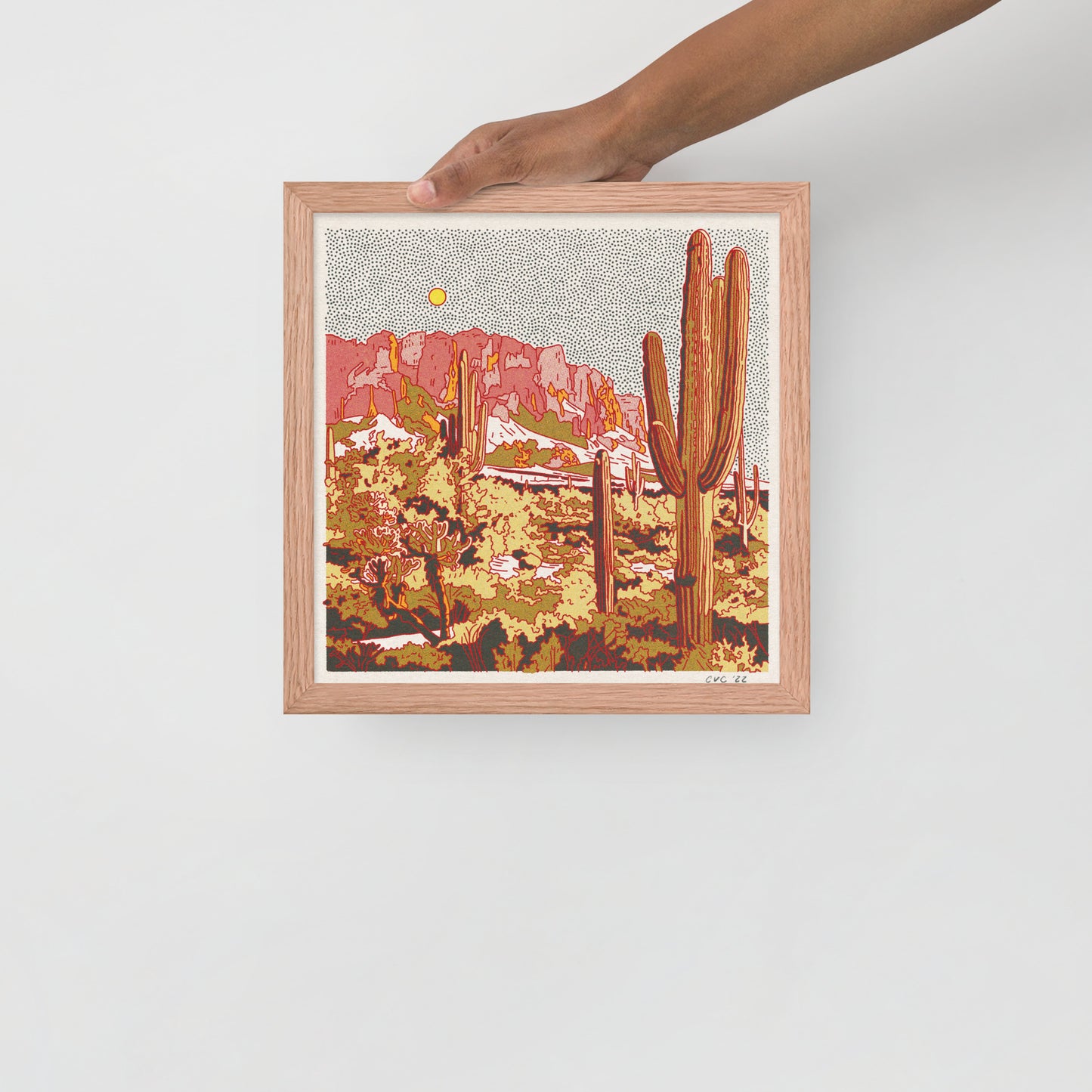 Desert Mountain #35 Framed Print