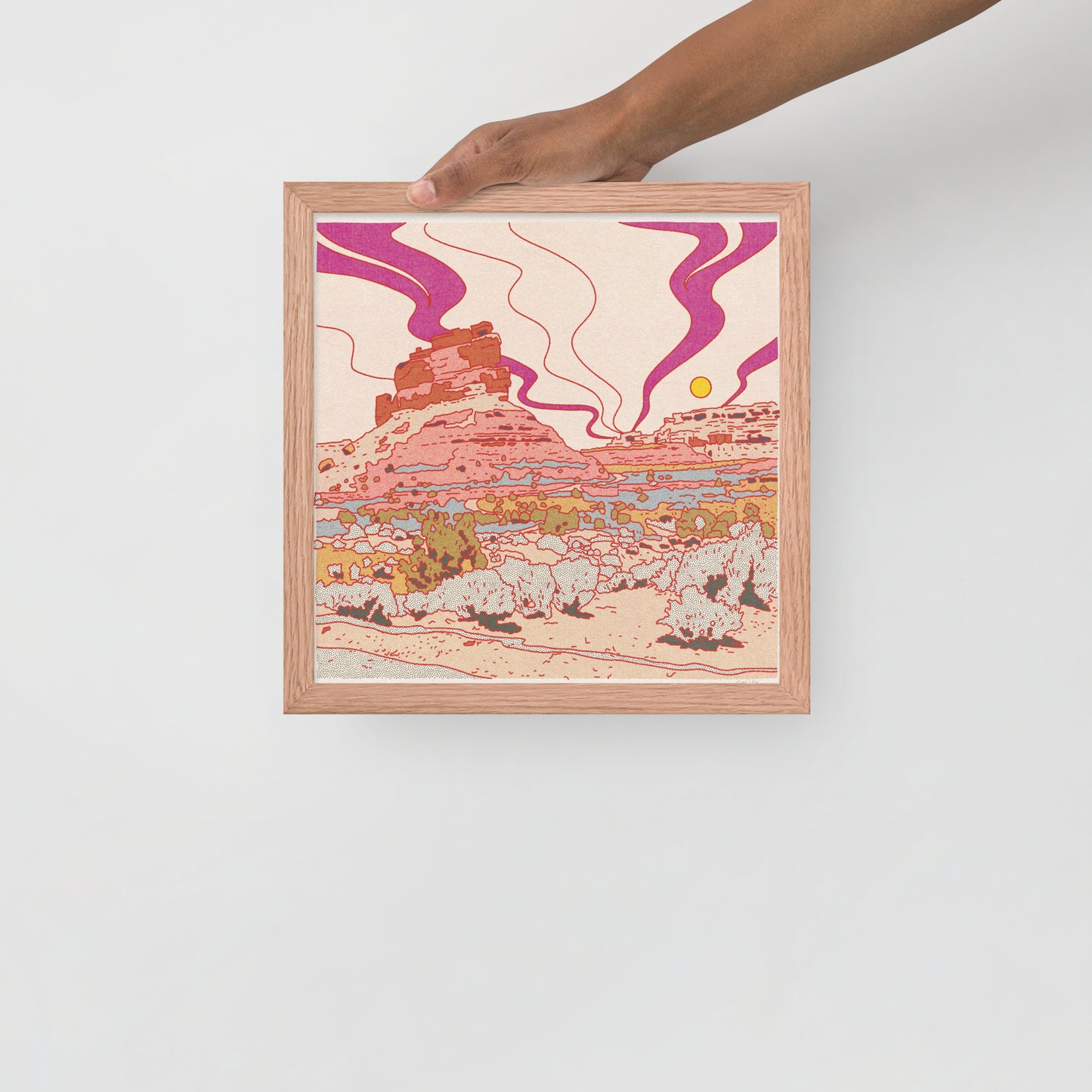 Desert Mountain #41 Framed Print