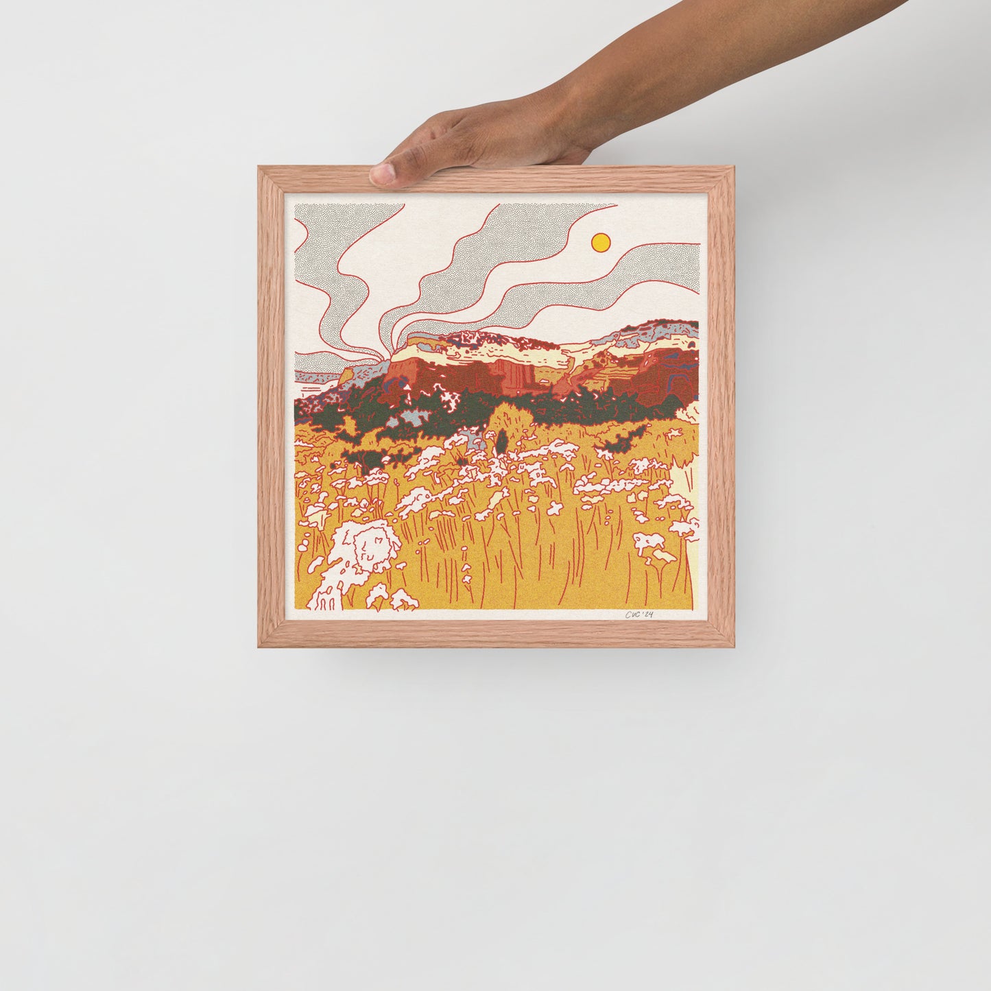 Desert Mountain #42 Framed Print