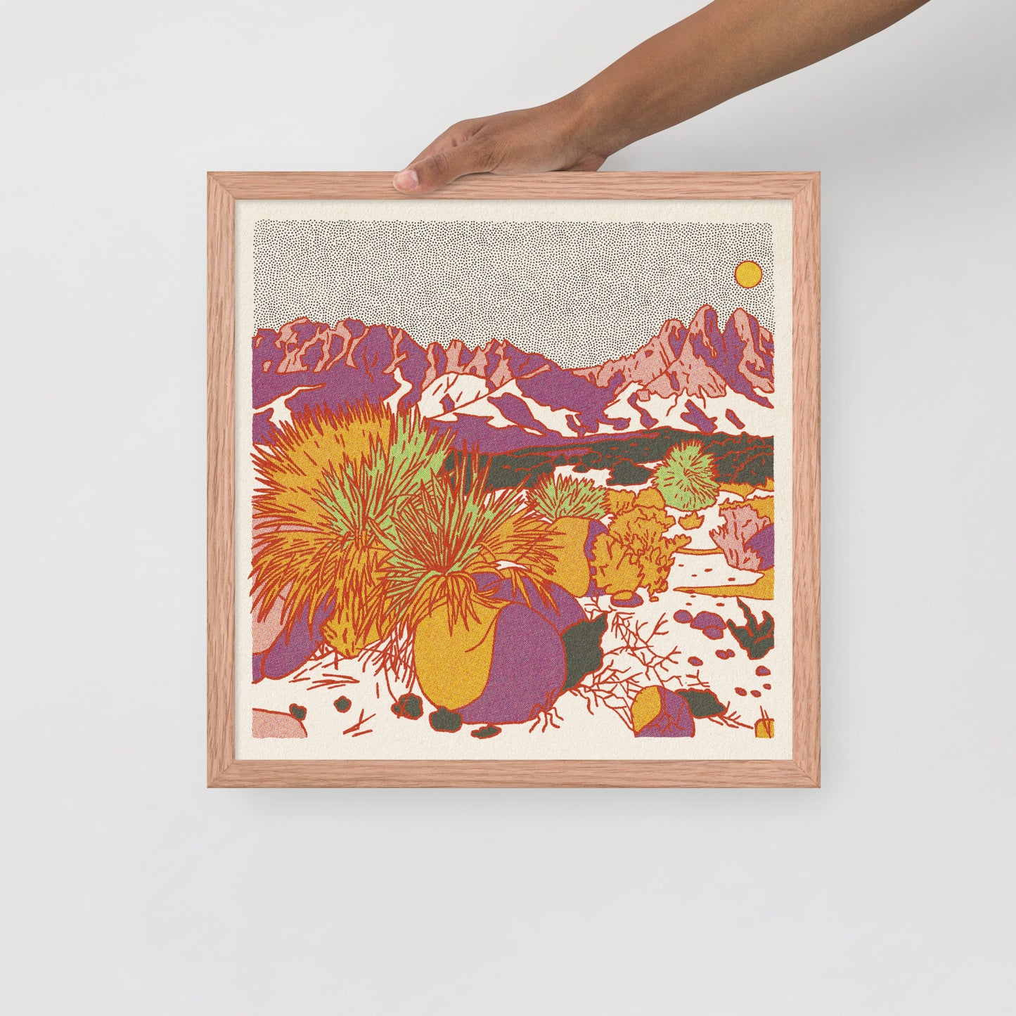 Desert Mountain #1 Framed Print
