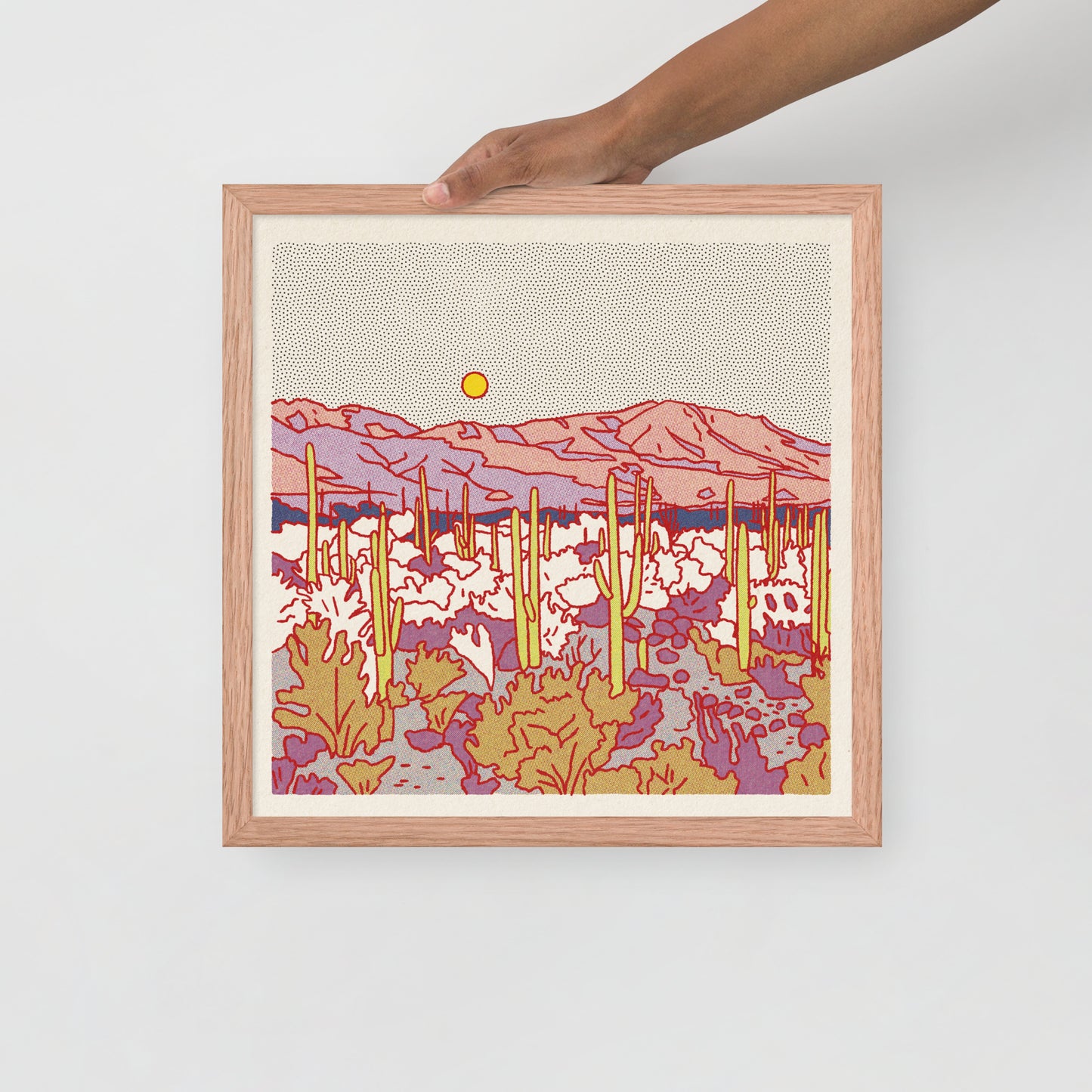 Desert Mountain #5 Framed Print