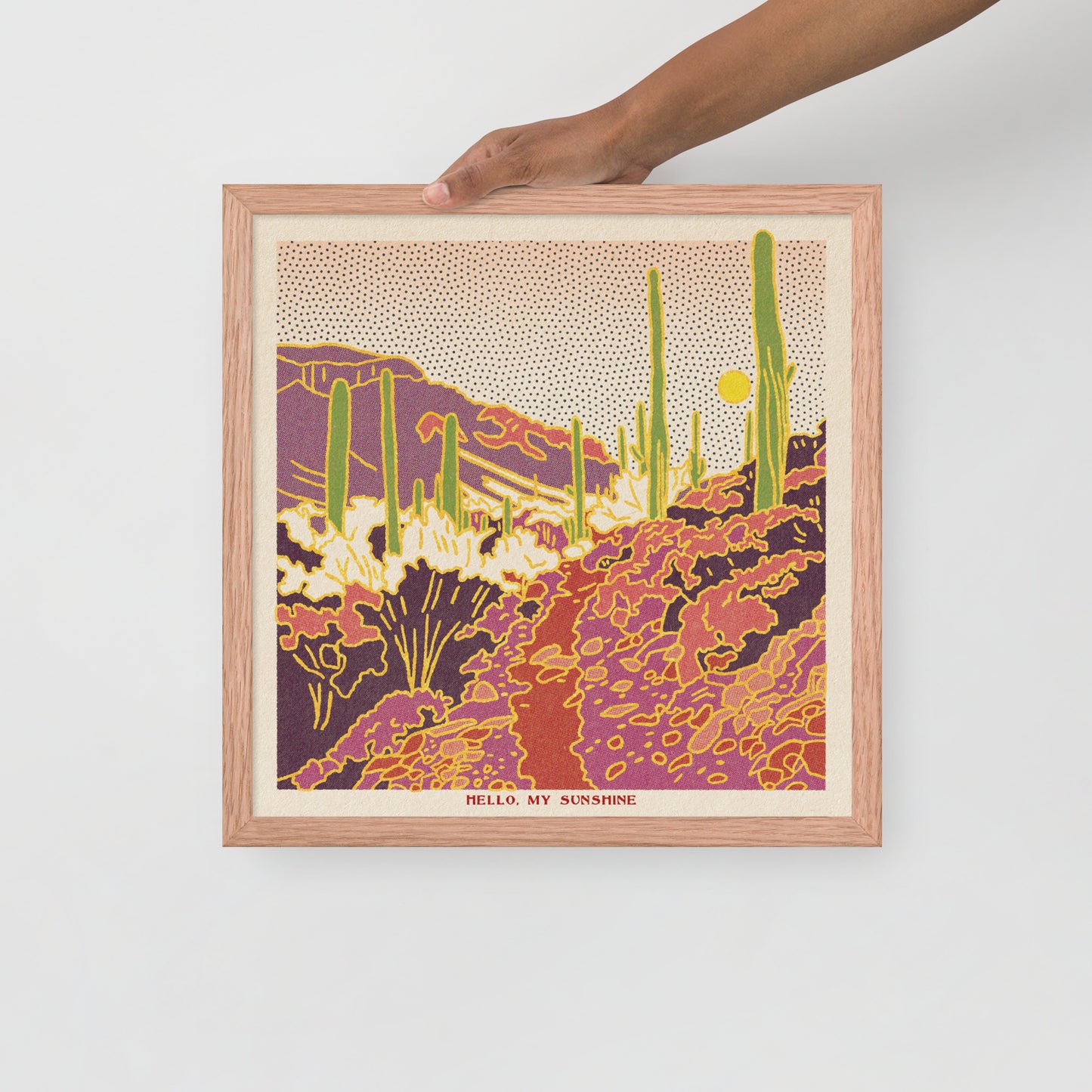 Desert Mountain #14 Framed Print