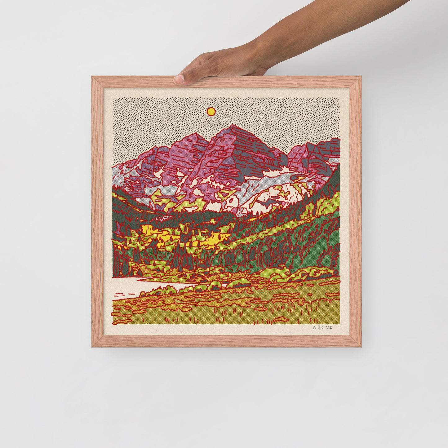 Desert Mountain #24 Framed Print