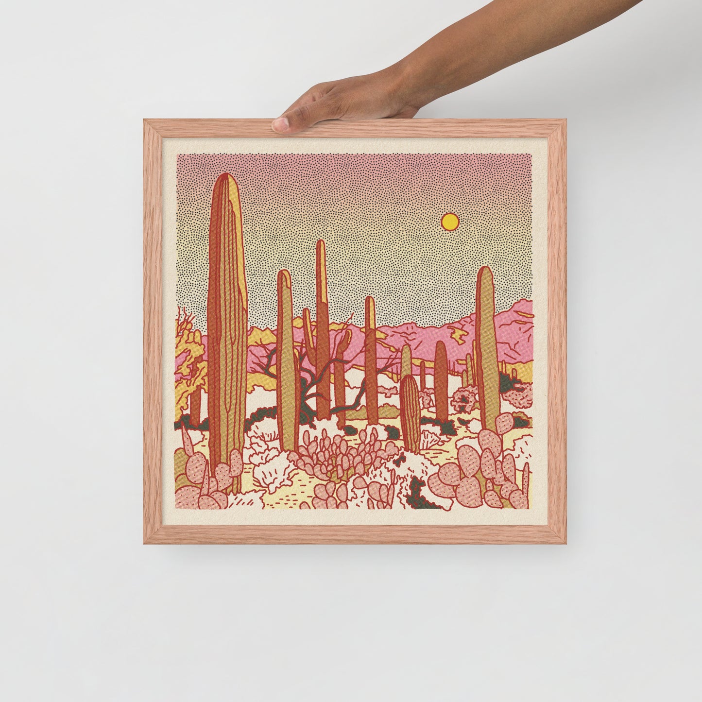Desert Mountain #25 Framed Print