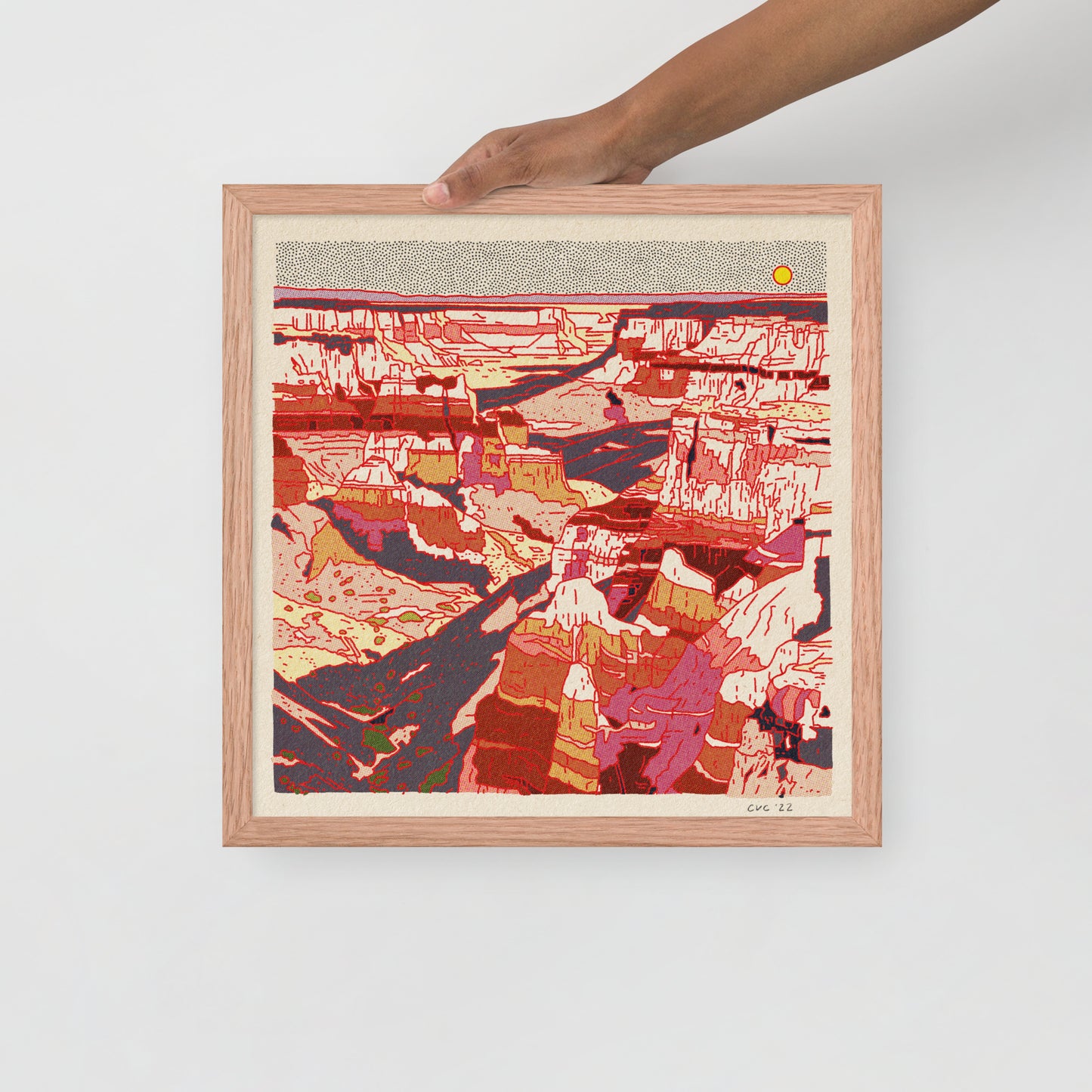 Desert Mountain #31 Framed Print
