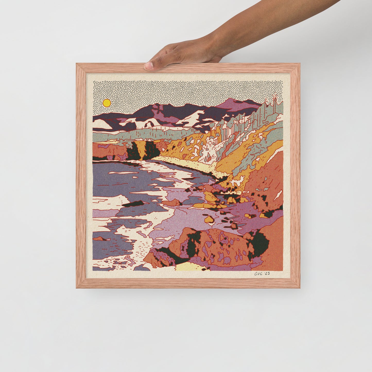 Desert Mountain #36 Framed Print