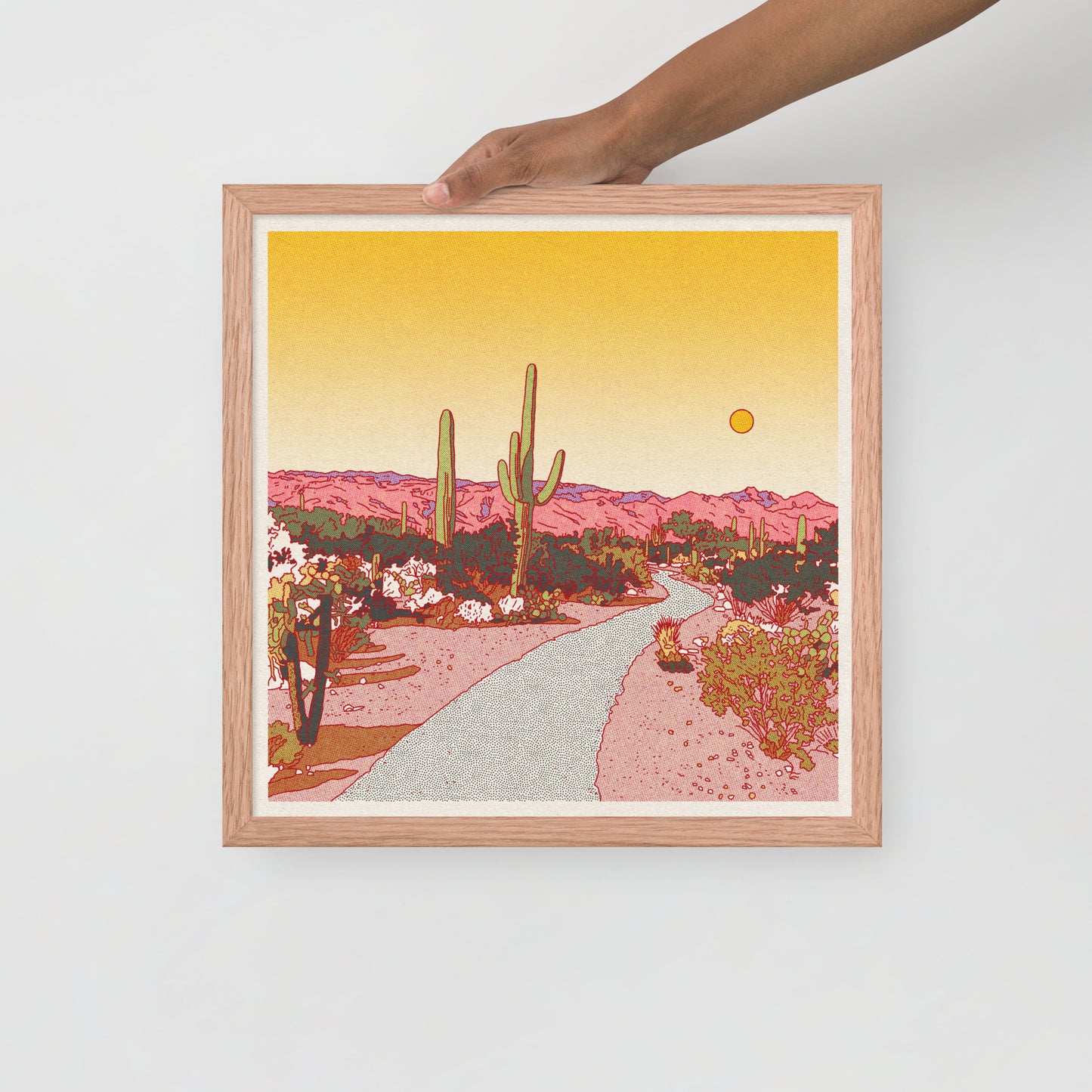 Desert Mountain #37 Framed Print