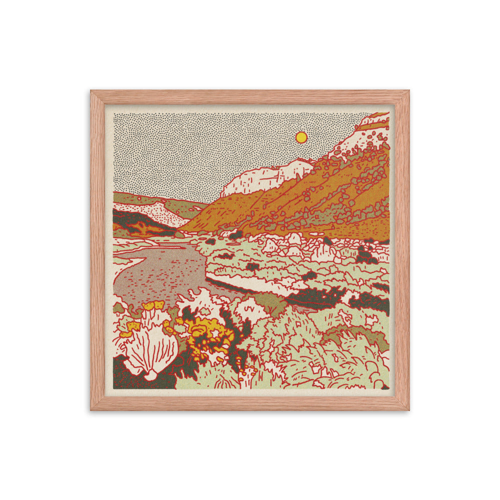 Desert Mountain #18 Framed Print