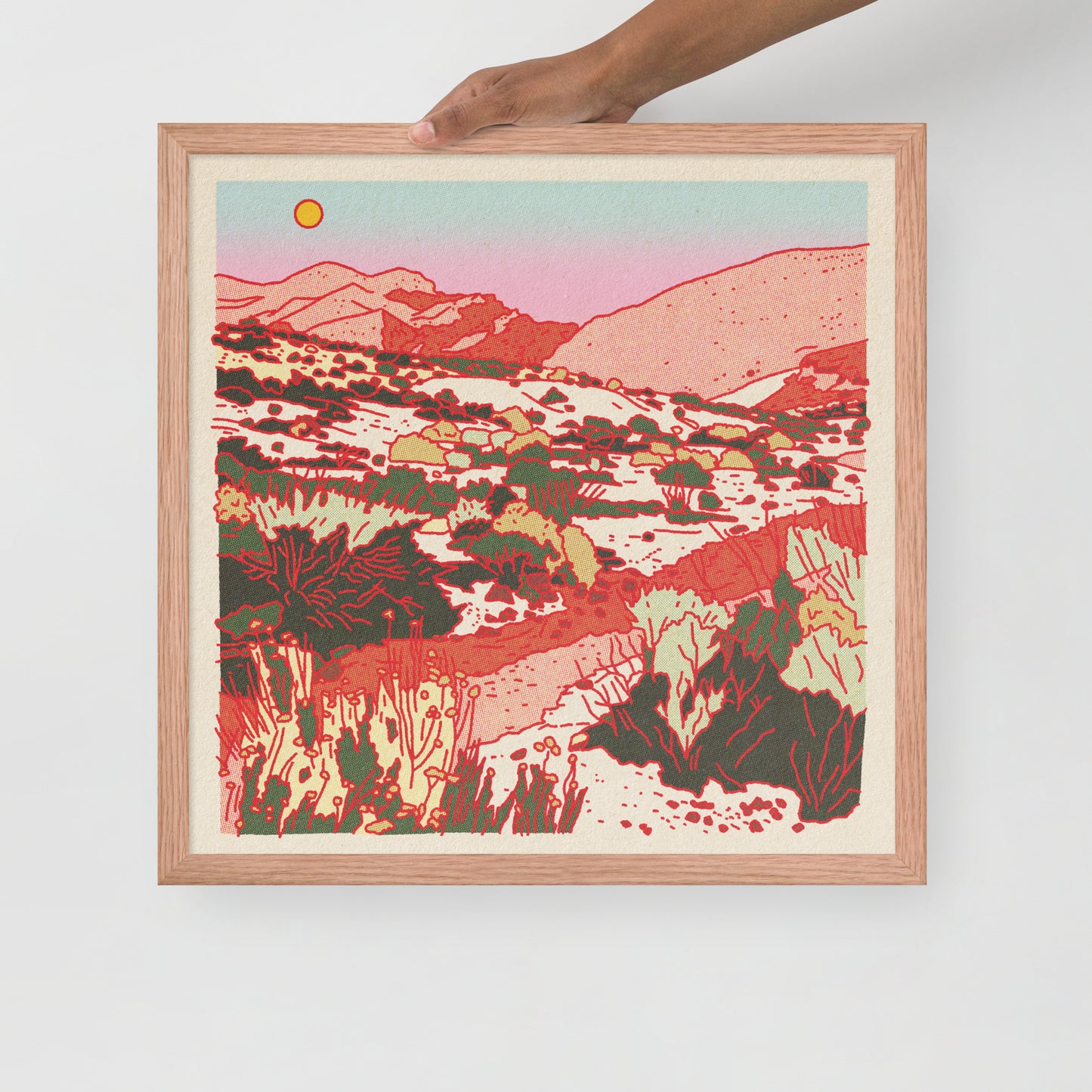 Desert Mountain #22 Framed Print