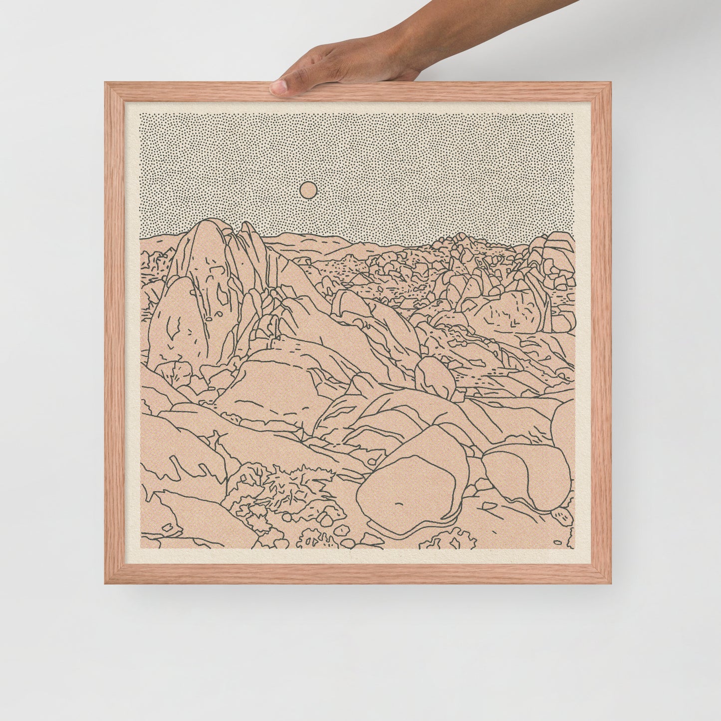 Desert Mountain #23 Framed Print