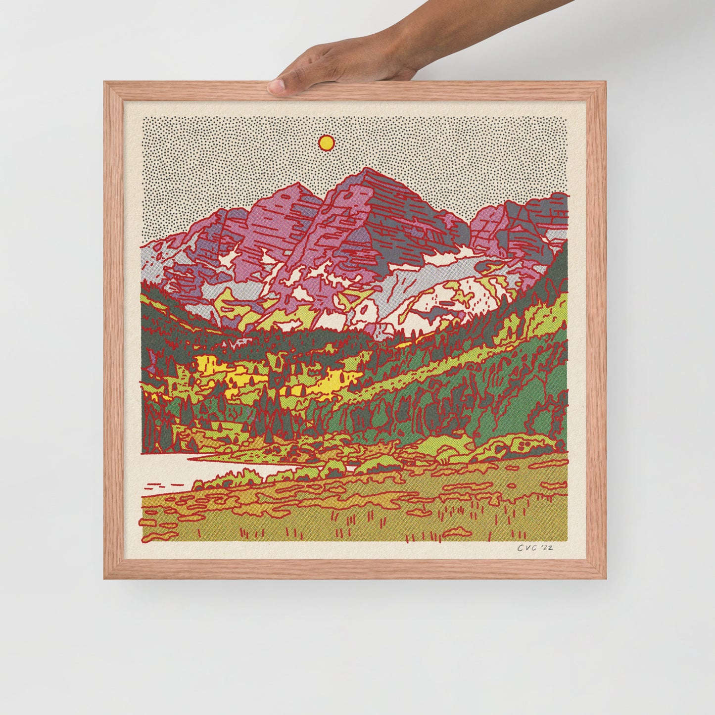 Desert Mountain #24 Framed Print