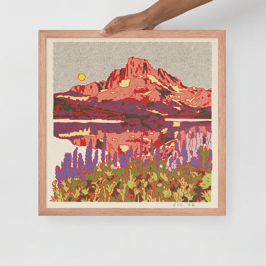 Desert Mountain #28 Framed Print