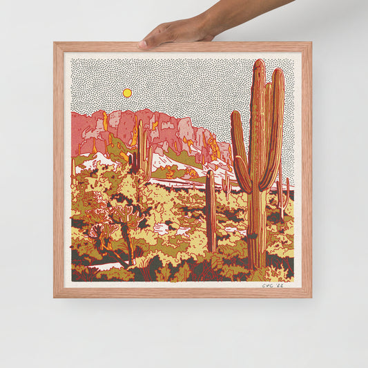 Desert Mountain #35 Framed Print