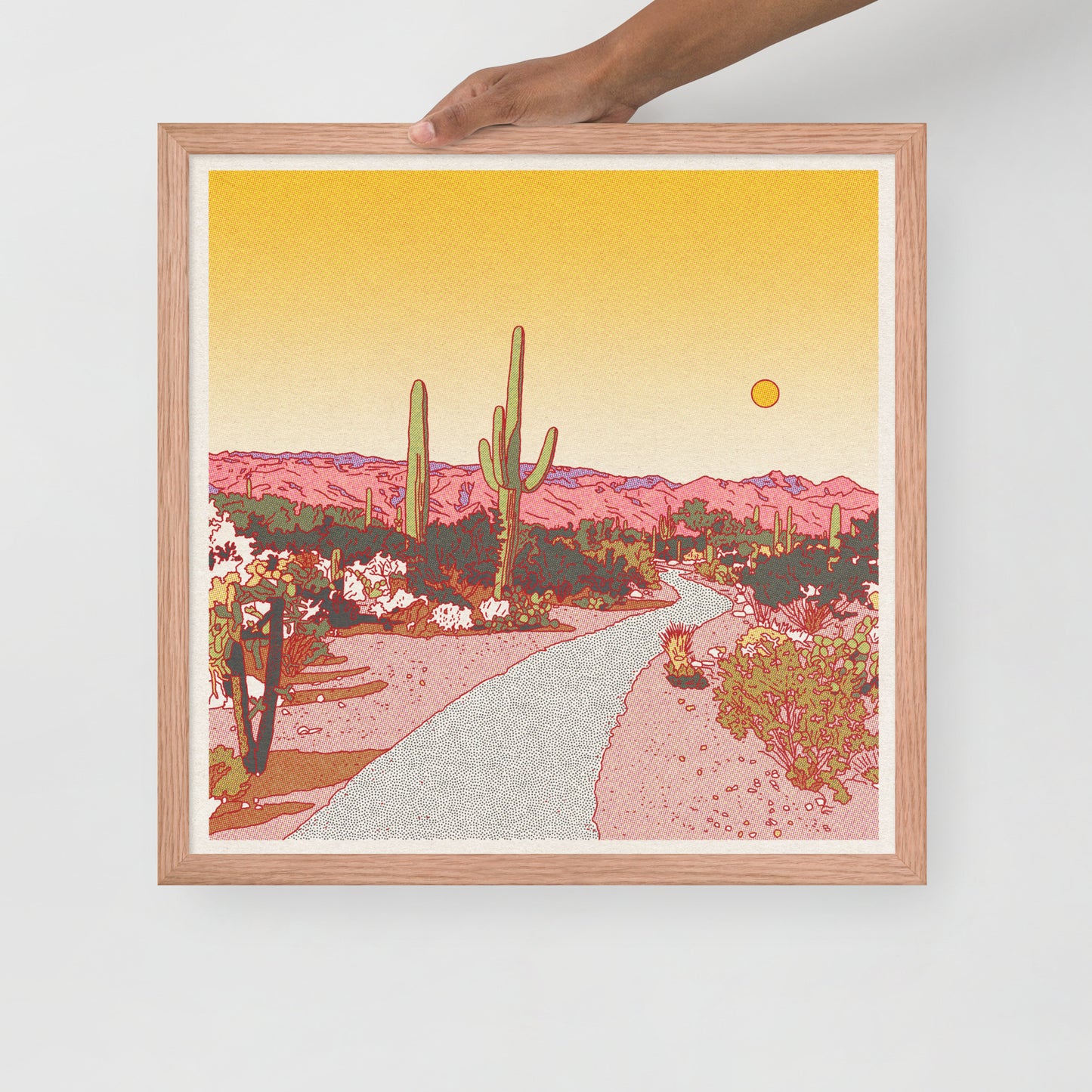 Desert Mountain #37 Framed Print
