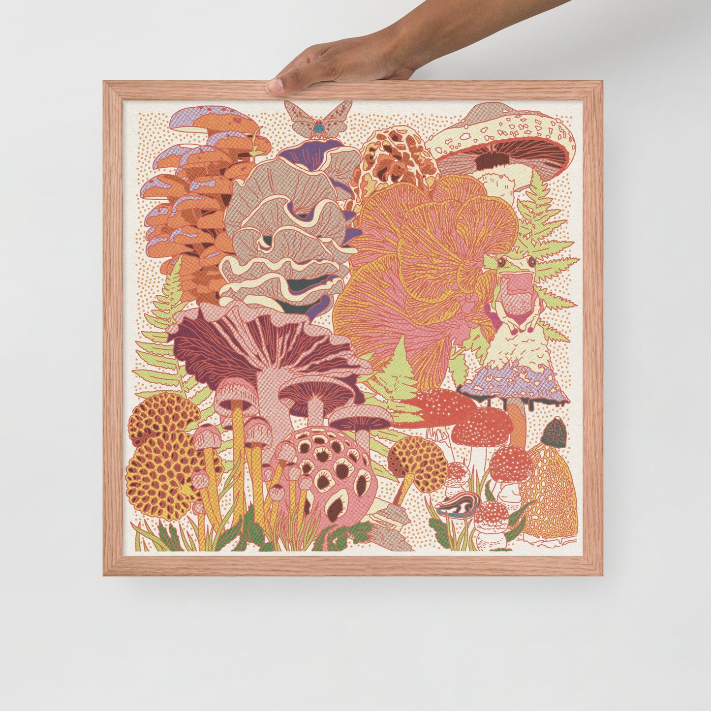 Mushroom Planet #3 Framed Print