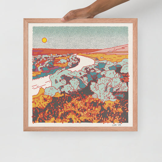 Desert Mountain #40 Framed Print