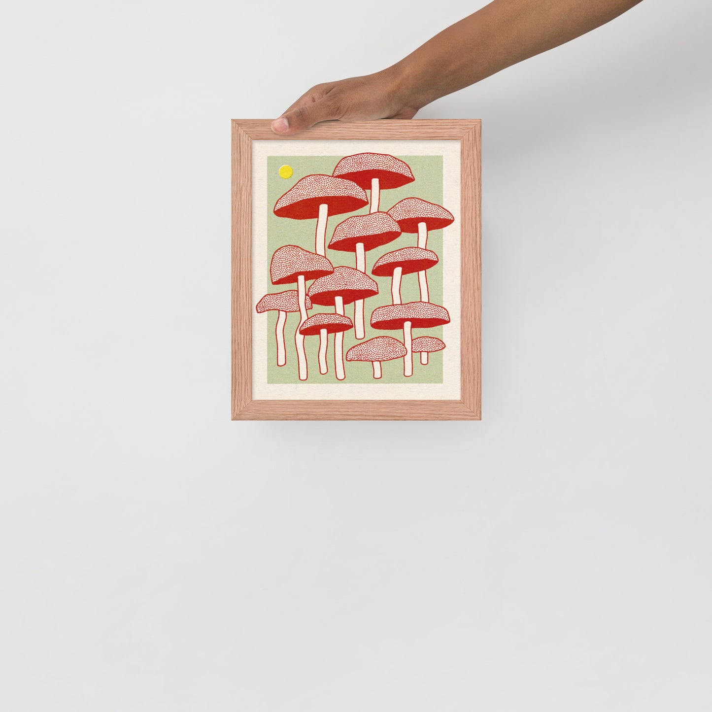 Mushroom Framed Print