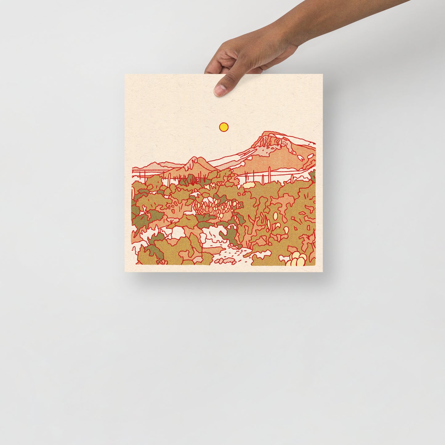 Desert Mountain #16 Print
