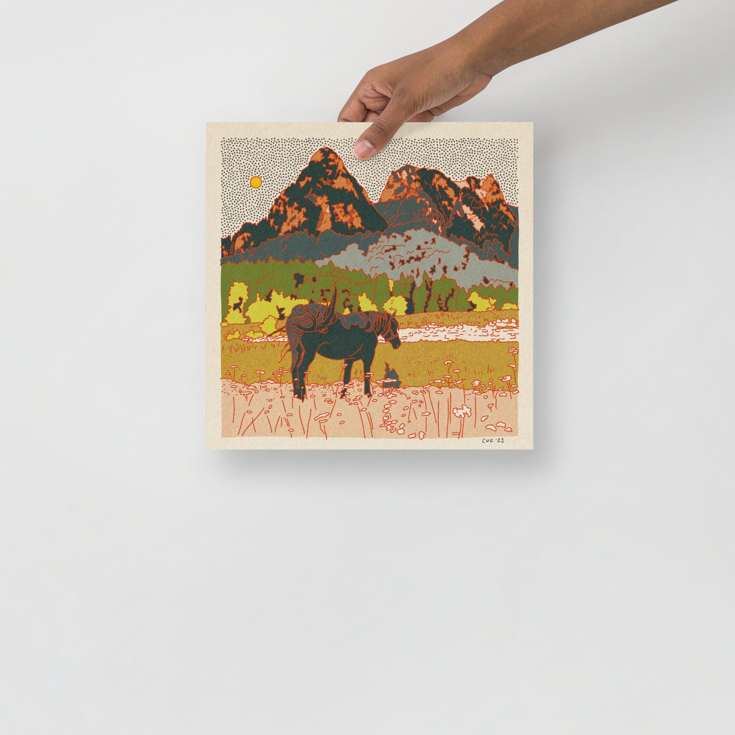 Desert Mountain #39 Print