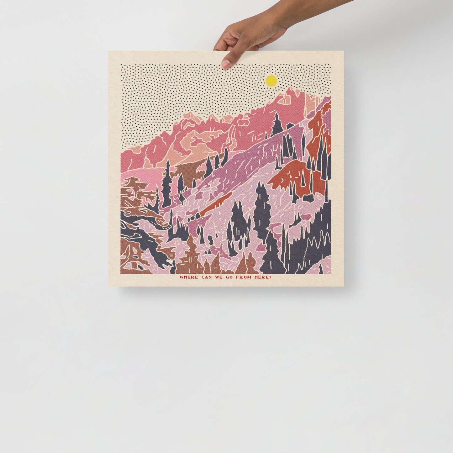 Desert Mountain #13 Print
