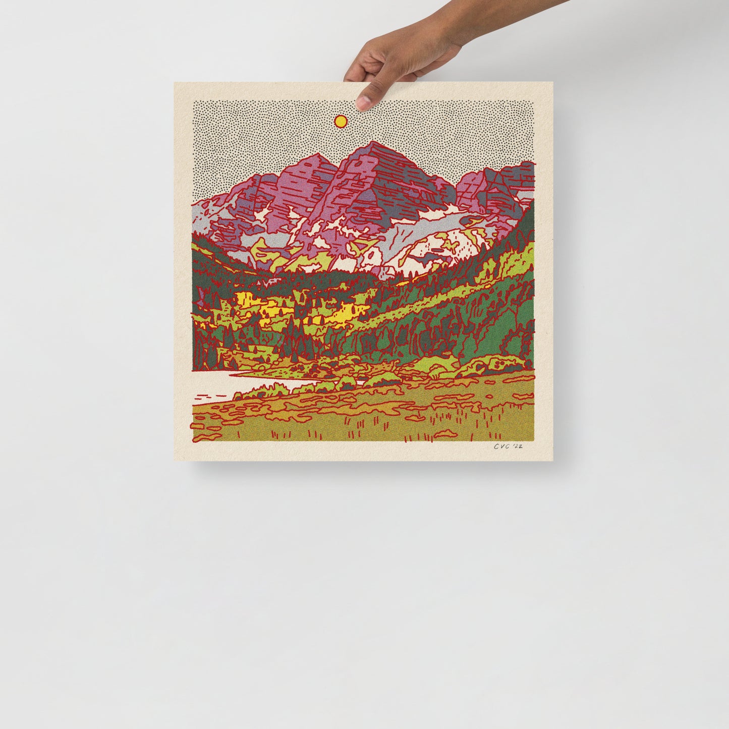 Desert Mountain #24 Print